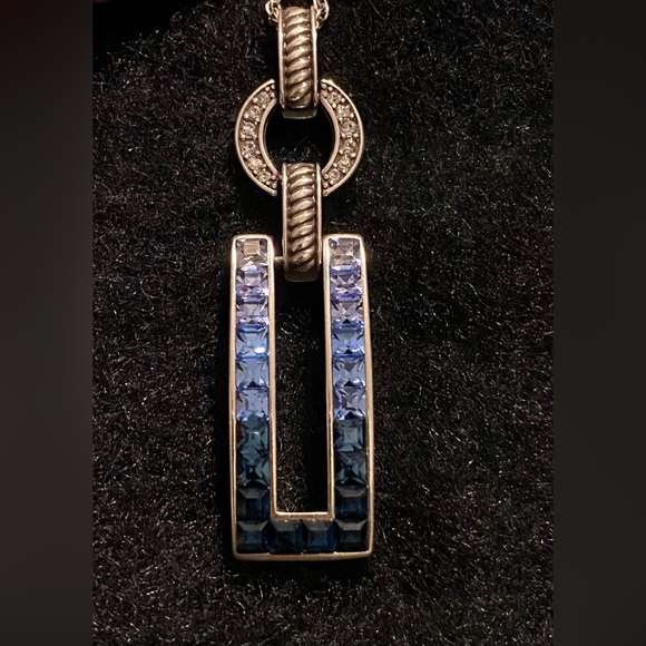 Brighton NWT blue spectrum necklace - Picture 7 of 9